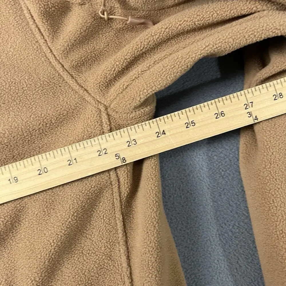 Baerskin Tactical Hoodie 4.0 Mens Large Beige Full Zip Up Fleece Military